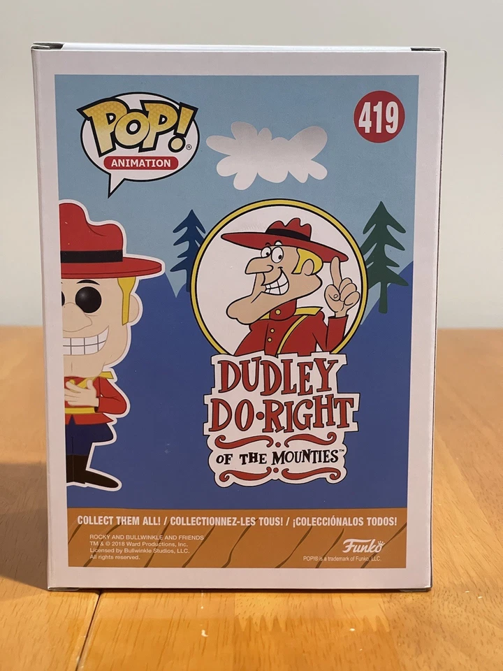 Funko Pop! Vinyl: Dudley Do-Right - Grosnor Fan Expo Canada (Exclusive) #419 - Image 3 of 4