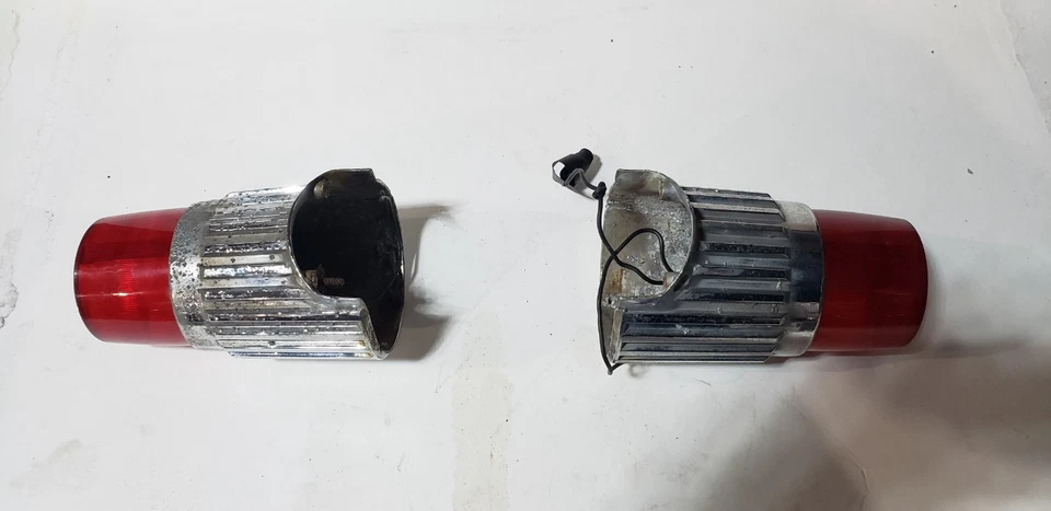 Par de 1961 Plymouth Fury lanterna traseira OEM lente Belvedere USADA - Imagem 3 de 4