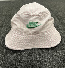 Nike Pink Bucket Hat Cap UPF 40 Adjustable Strap Toddler