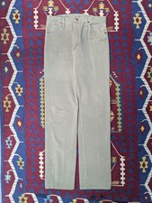 VTG Wrangler Cowboy Cut Jeans, 30x34, Sage Green Denim, 13MWZ, Made In USA