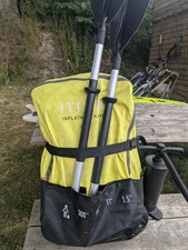 ITIWIT 1 Person Inflatable Kayak  with Pump, Paddle, Drybag, Paddle Leash