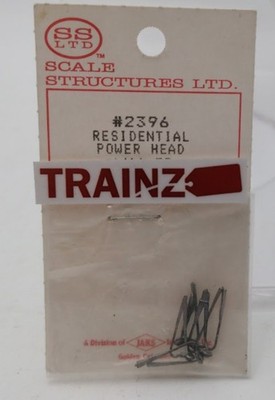 Scale Structures 2396 HO Scale Residential Electrical Power Head (Pack of 6)