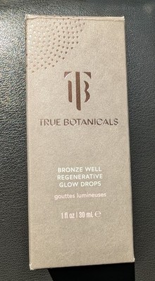 TRUE BOTANICALS Bronze Well Regenerative Glow Drops - 1 fl oz