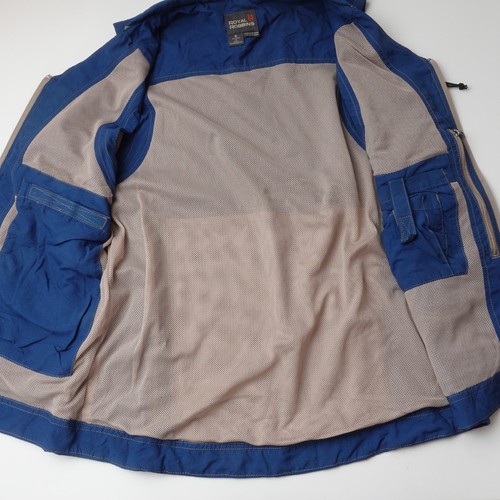 Royal Robbin’s Field Guide Vest Men's Small Blue Fishing Utility Outdoor Travel - Picture 11 of 20