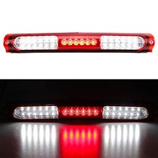 for 1997-2003 Ford F150 / 2004 Heritage LED 3rd Third Chrome Housing  Red Lens