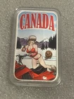 STL Mint Global Gals Sexy Canada 1 Troy Oz .999 Silver Art Bar 300 Mintage W/COA