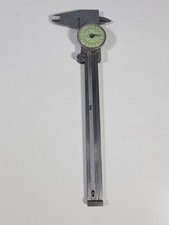 Vintage Sears Craftsman 6" Manual SAE Dial Caliper 40164 Stainless Steel Nice