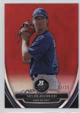 2013 Bowman Platinum Prospects Red Refractor 22/25 Taylor Guerrieri #BPCP18 0f8