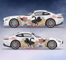 Swan Flower Design Jdm Decals For Cars Universal Fit Both Sides Swan Sakura Swan Flower Design Jdm Decals For Cars Universal Fit Both Sides Swan Sakura