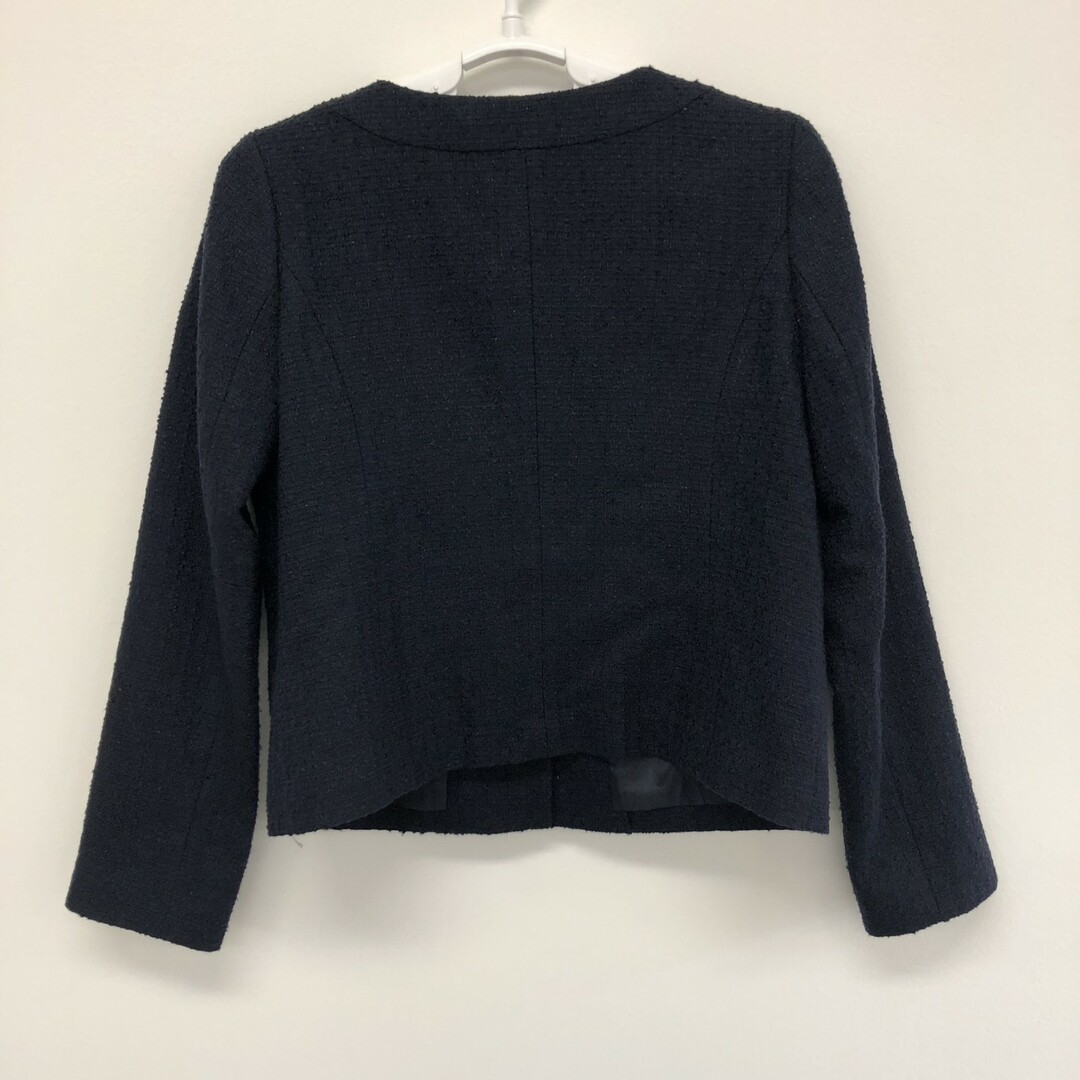 NATURAL BEAUTY BASIC Collarless Jacket M Navy Blu… - image 6