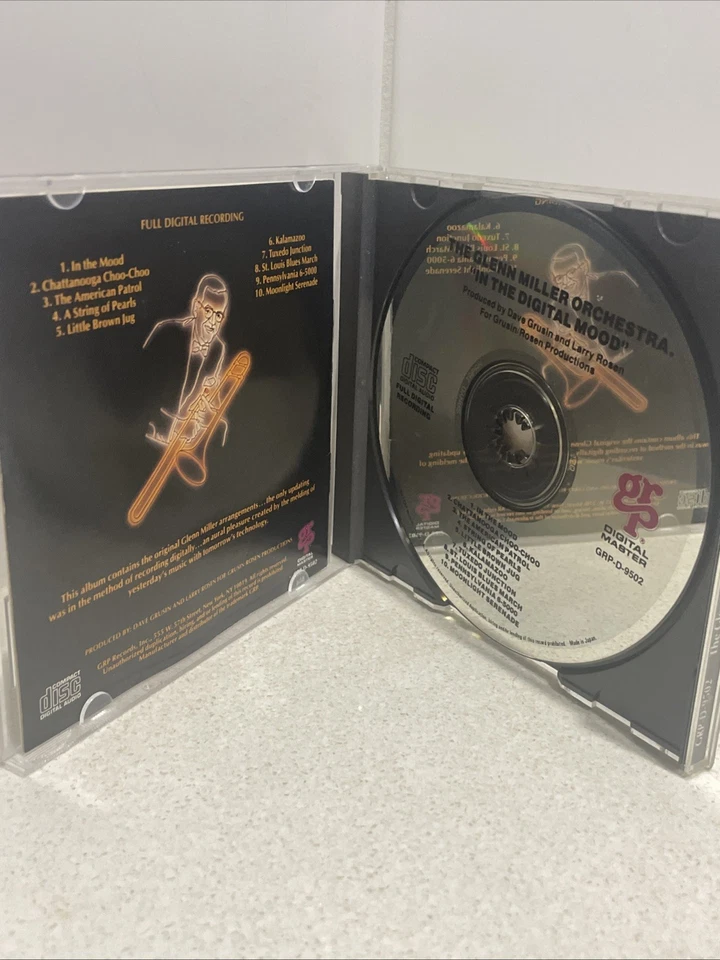 The Glenn Miller Orchestra In The Digital Mood CD 1983 GRP D 9502 Fast Post Foto 2 de 4