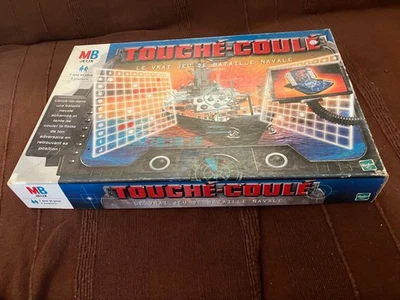 TOUCHÉ COULÉ Jeu de société vintage bataille navale complet - Photo 1/3