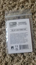 Unmatched Adventures Teenage Mutant Ninja Turtles Foil Art Card Promo Pack TMNT