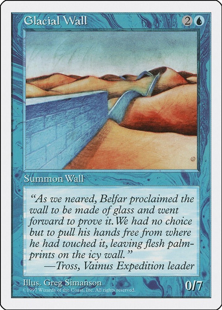 Glacial Wall - 91 - LP - Fifth Edition