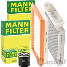MANN FILTER INSPEKTIONSPAKET passend für NISSAN MICRA 3 NOTE E11 NV200 EVALIA