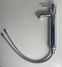 Bathroom Vessel Sink Faucet Modern Basin Mixer Tap Chrome Tall body Single Ha...