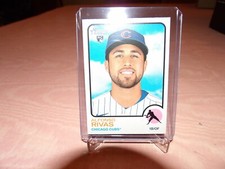 Alfonso Rivas 2022 Topps Heritage Rookie Card Baseball Mint Condition Cubs