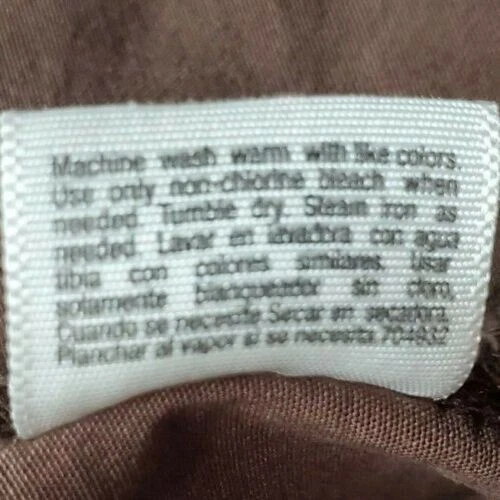 Pantalones capri cargo para mujer ANA A New Approach talla 6 Petite 6P marrón Foto 3 de 4