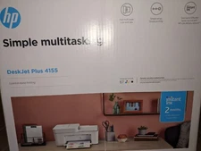 HP Deskjet Plus 4155 All-in-One Printer - White