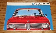 Original 1965 Bmw 1800 Sales Brochure 65
