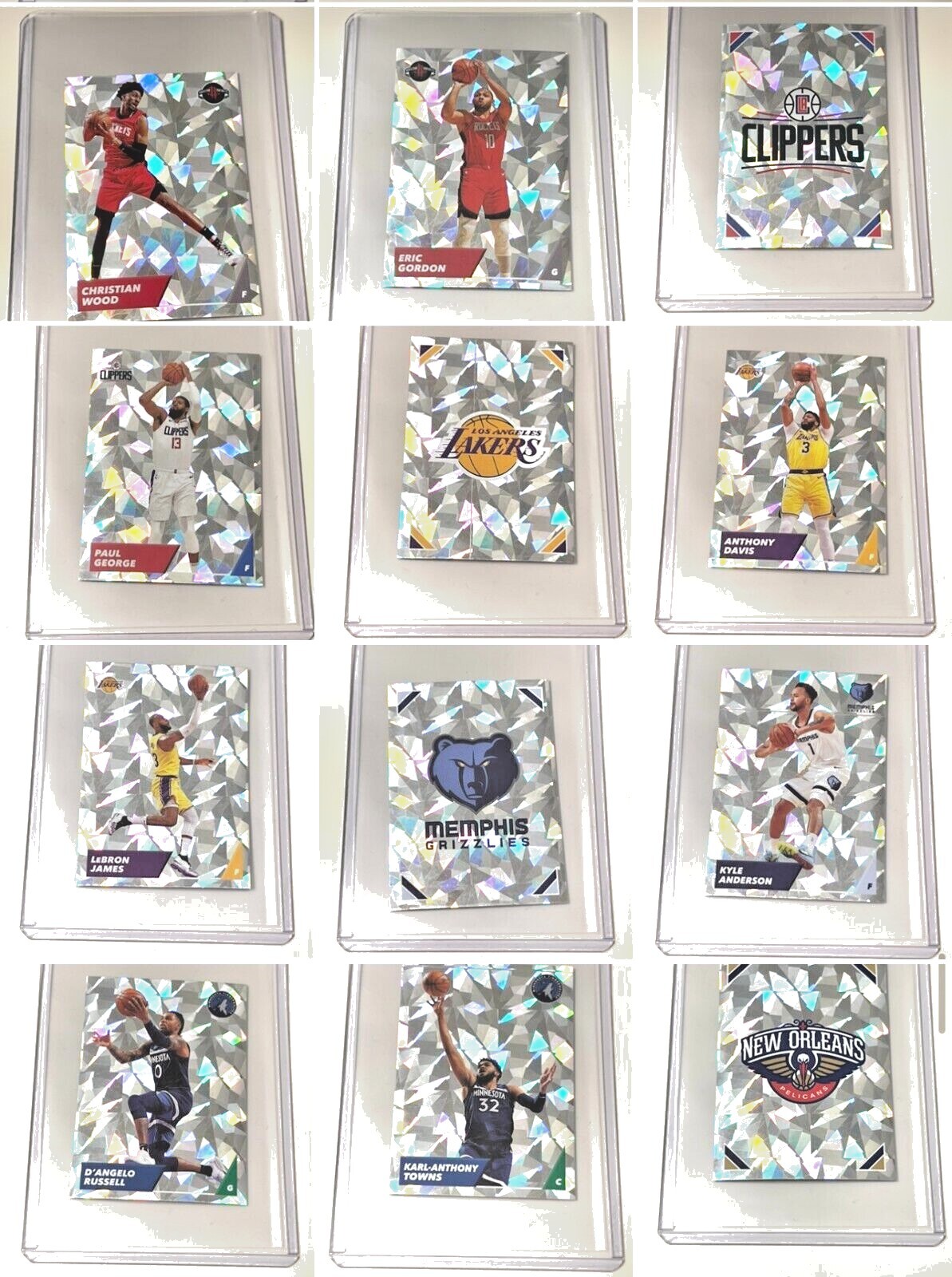 _COMPLETE_ 2021-22 Panini NBA Silver Foil Card & Sticker Collection