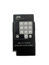 JVC RM-V400U Genuine Remote Control With Attached Wall Mount Cleaned Tested