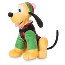 DISNEY Pluto the Dog Holiday Plush Mini Bean Bag 9 inch  NEW  Ships Fast