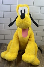 Disney Baby 12" Pluto Plush Kids Preferred Crinkle Feet Stuffed Dog