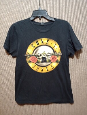 Bay Island Sportswear Guns N Roses Black T-Shirt Size Medium | eBay