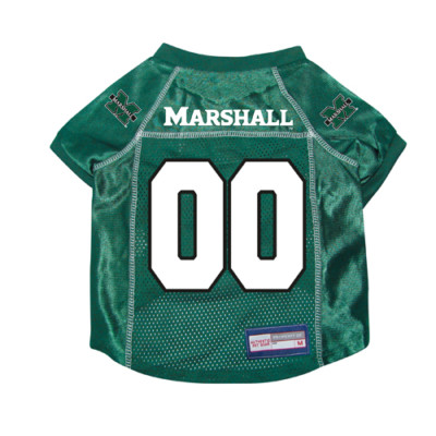MARSHALL THUNDERING HERD DOG CAT PREMIUM JERSEY w/ NAME TAG XS EXTRA SMALL