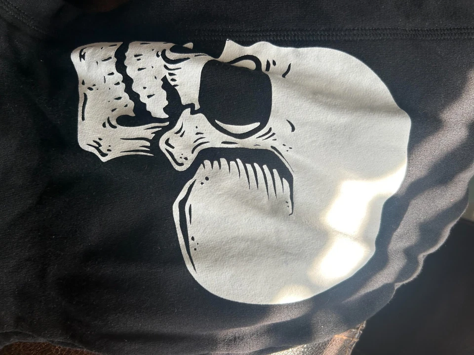 Disfraz de Halloween Niño Unisex Completo Cremallera Esqueleto Traje Talla Grande 10-12 Foto 3 de 4