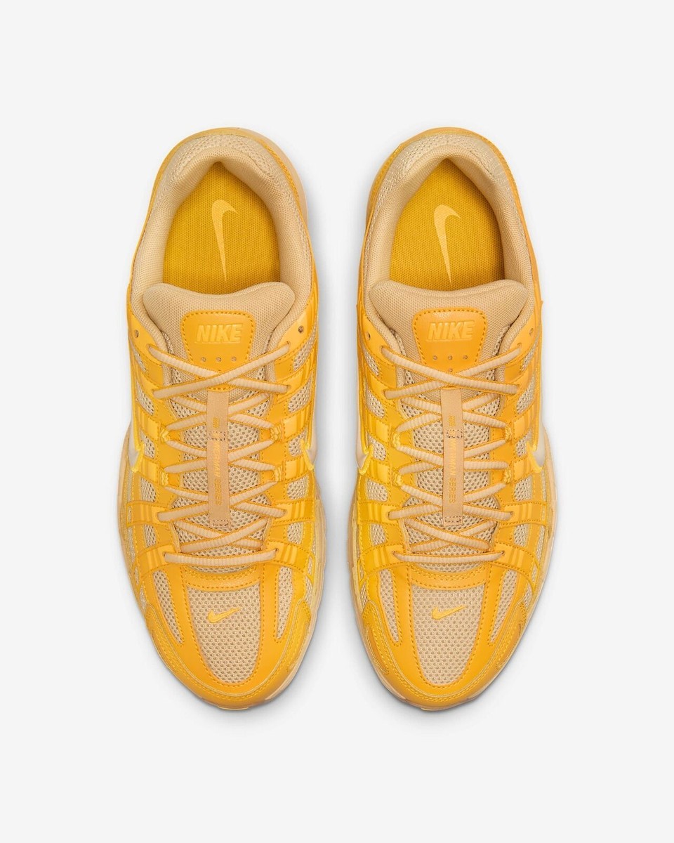 Nike P-6000 Sesame University Gold Gum CD6404-201 Men's Size