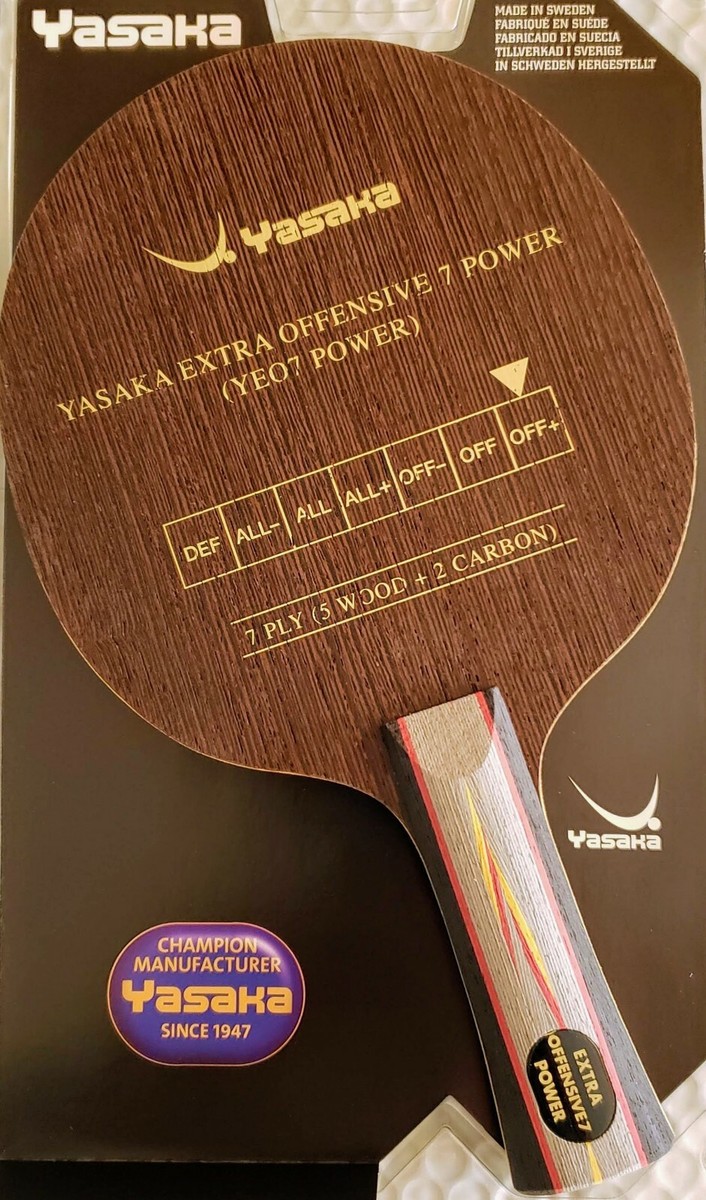72_kingyo Yasaka Extra Offensive 7 Power Carbon (OFF+) YEO 7 Power Table