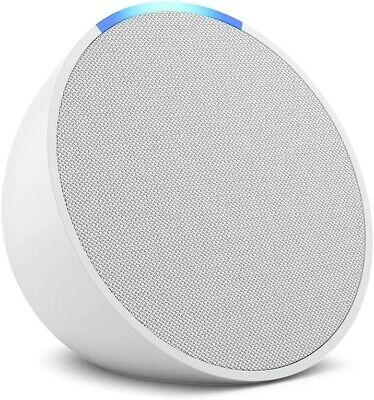Enceinte intelligente  Echo Pop - Blanc - Haut-parleur intégré - Sans  fil - Bluetooth 4.2