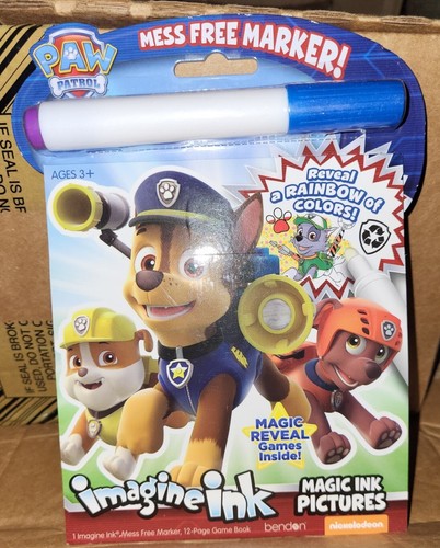 Nickelodeon Paw Patrol Imagine Tinte mit unordentlichem Marker, neu