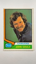 1974-75 O-Pee-Chee John Gould #381 Vancouver Canucks