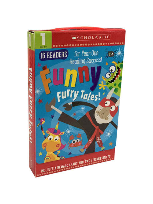 Scholastic 16 Readers: Funny Furry Tales for Year 1