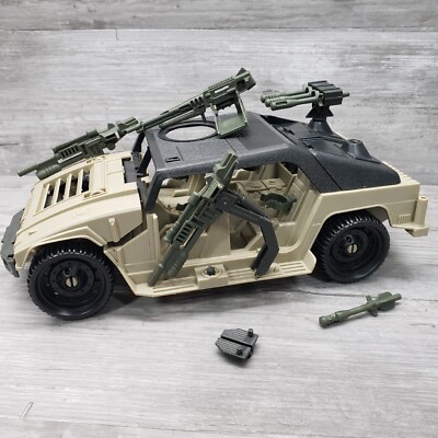 ヴィンテージGIジョー BATTLE SQUADS ASSAULT HUMVEE Throwback Review: Galoob Battle Squads Assault Humvee