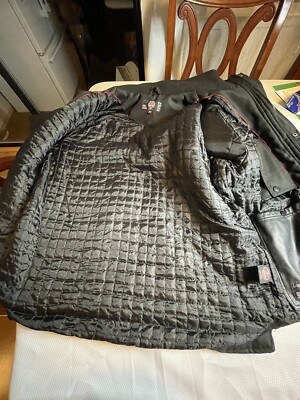 Sportier 1957 Bomber Motorcycle Jacket Mens Size 2XL Full Zip