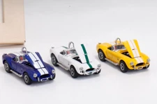 CR FW 1:64 Shelby 427 COBRA SC Convertible Sports Model Diecast Metal Car