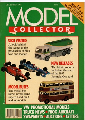 MODEL COLLECTOR magazine - December 1992