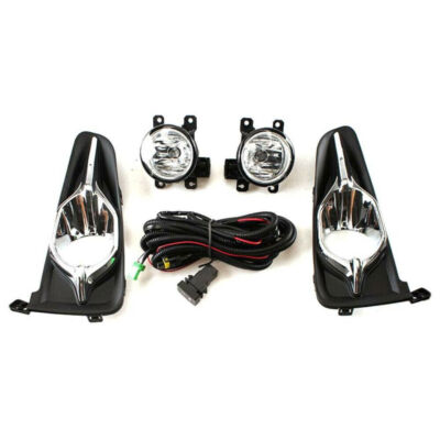 >Car 4300K Halogen Fog Lamp Assembly Fog Lamp Kit for Honda Fit Shuttle 2017-19