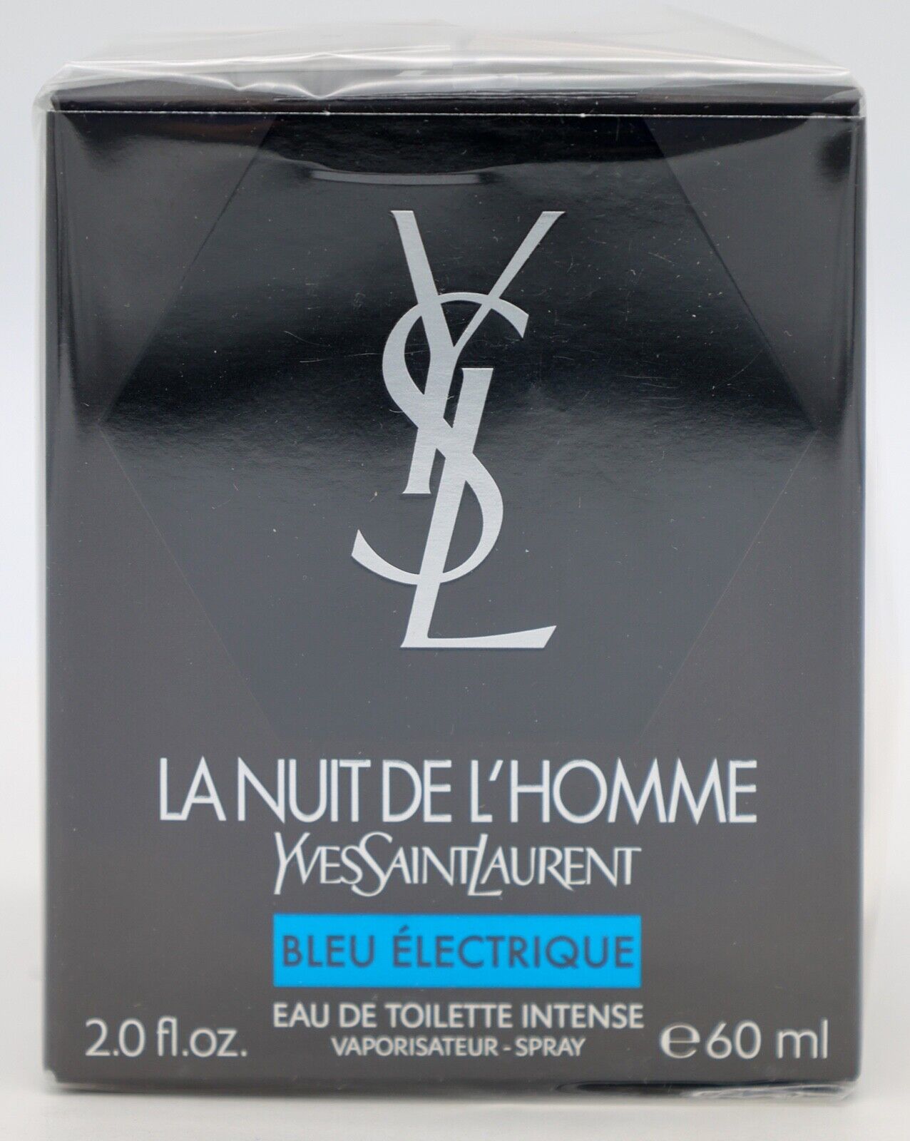 Yves Saint Laurent La Nuit De L'Homme Bleu Electrique 60ml / 2 oz New  & Sealed!