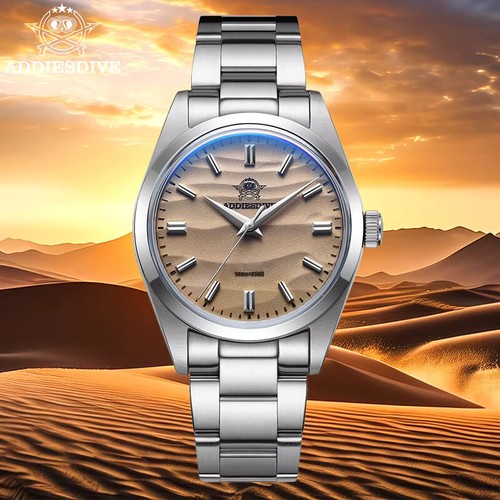 ADDIESDIVE Orologio Uomo Quadrante Quarzo 36mm 100m Impermeabile - Foto 2 di 12