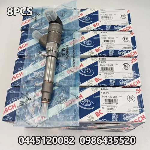 8X 0986435520 Bosch Diesel Fuel Injector For GMC LMM Duramax 2007.5-2010 6.6L - Picture 1 of 8