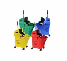SYR Ladybug Kentucky Mop Bucket and Wringer with 2" Castors