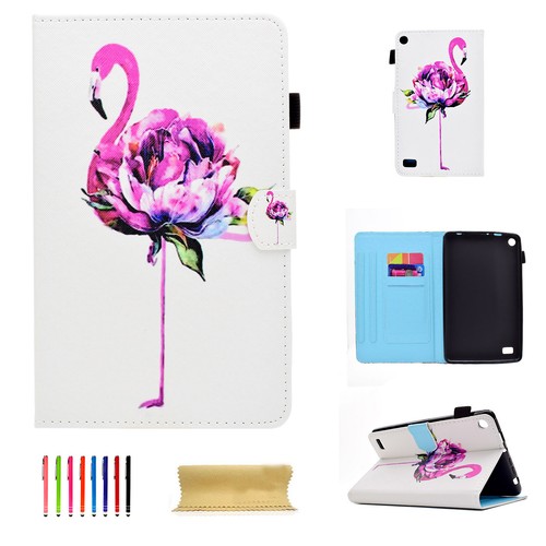 PU Leather Folio Case Cover Wallet Stand for Amazon Kindle Fire 7 5th Gen 2015 - Picture 31 of 35