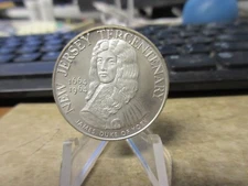 1964 Heraldic Art CO. / New Jersey Tercentenary .925 Silver Medal