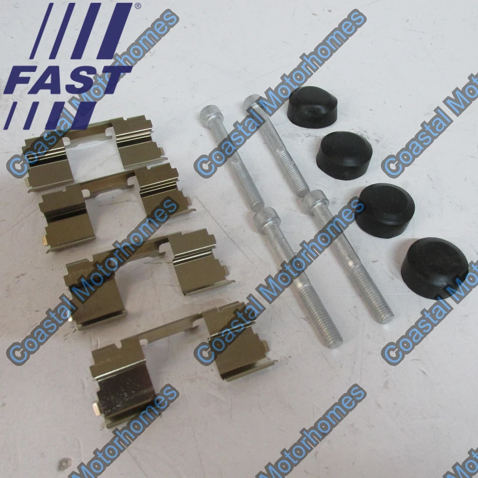 Fits Fiat Ducato Peugeot Boxer Citroen Relay Q20 Front Brake Pad Set (06-14) - Image 3 of 4