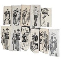 John Holmgren American Illustrator Cigar Couples Lot Of 11 Magazine Clippings